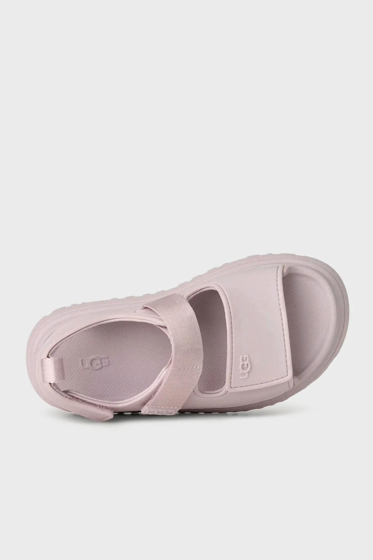 Ugg Logolu Tırtıklı Kalın Taban Cırtlı Çocuk Sandalet 1152813K AÇIK LİLA - 10