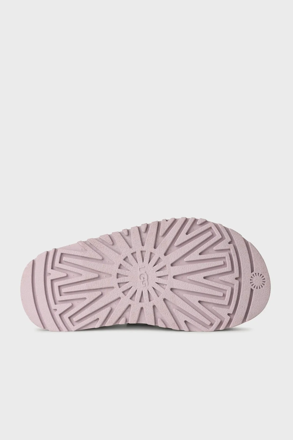 Ugg Logolu Tırtıklı Kalın Taban Cırtlı Çocuk Sandalet 1152813K AÇIK LİLA - 6