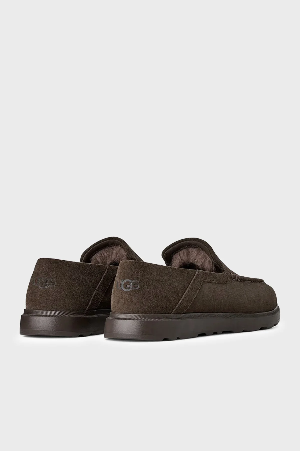Ugg M Shep Süet Loafer Erkek Ayakkabı 1180472 Koyu kahve - 4