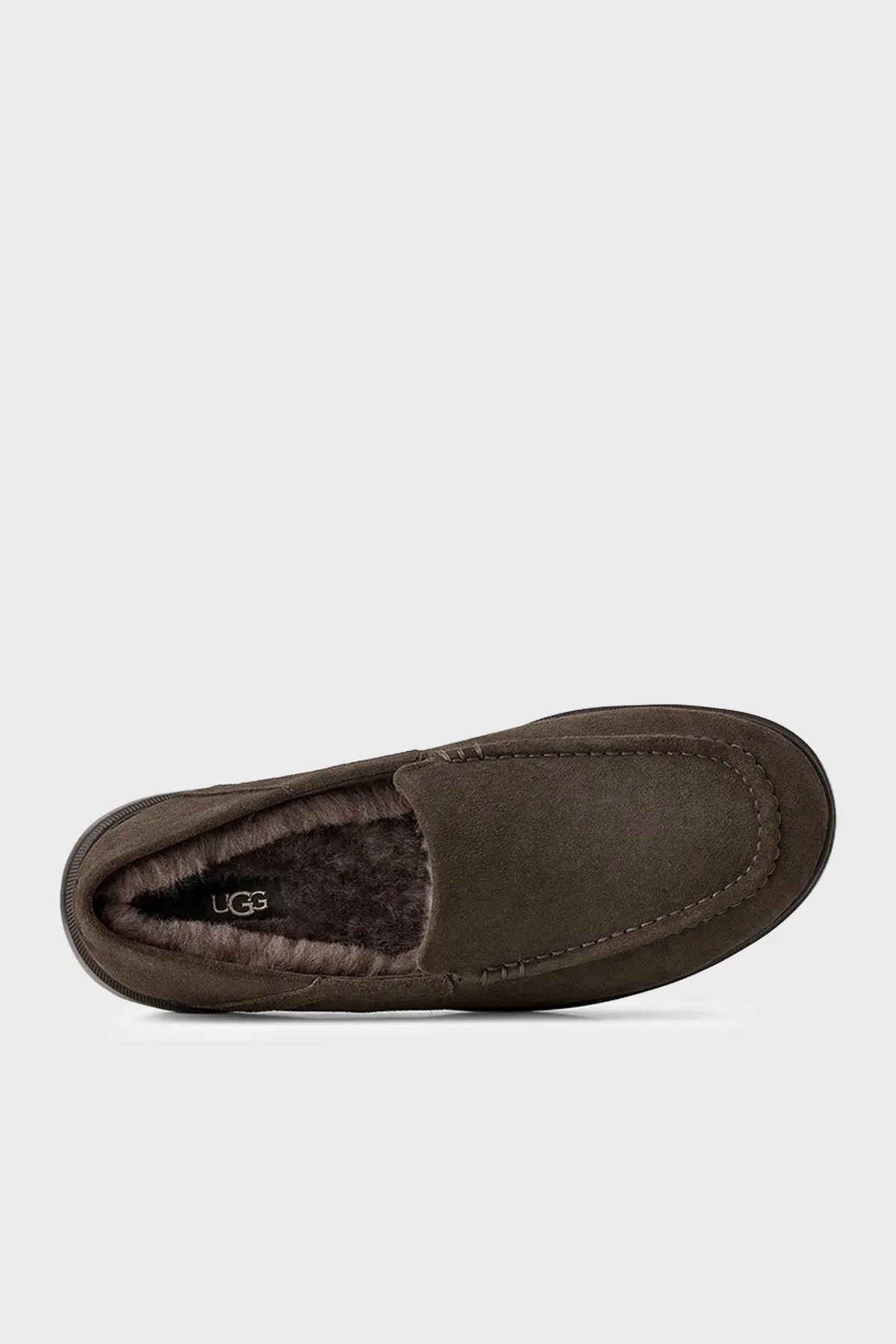 Ugg M Shep Süet Loafer Erkek Ayakkabı 1180472 Koyu kahve - 5