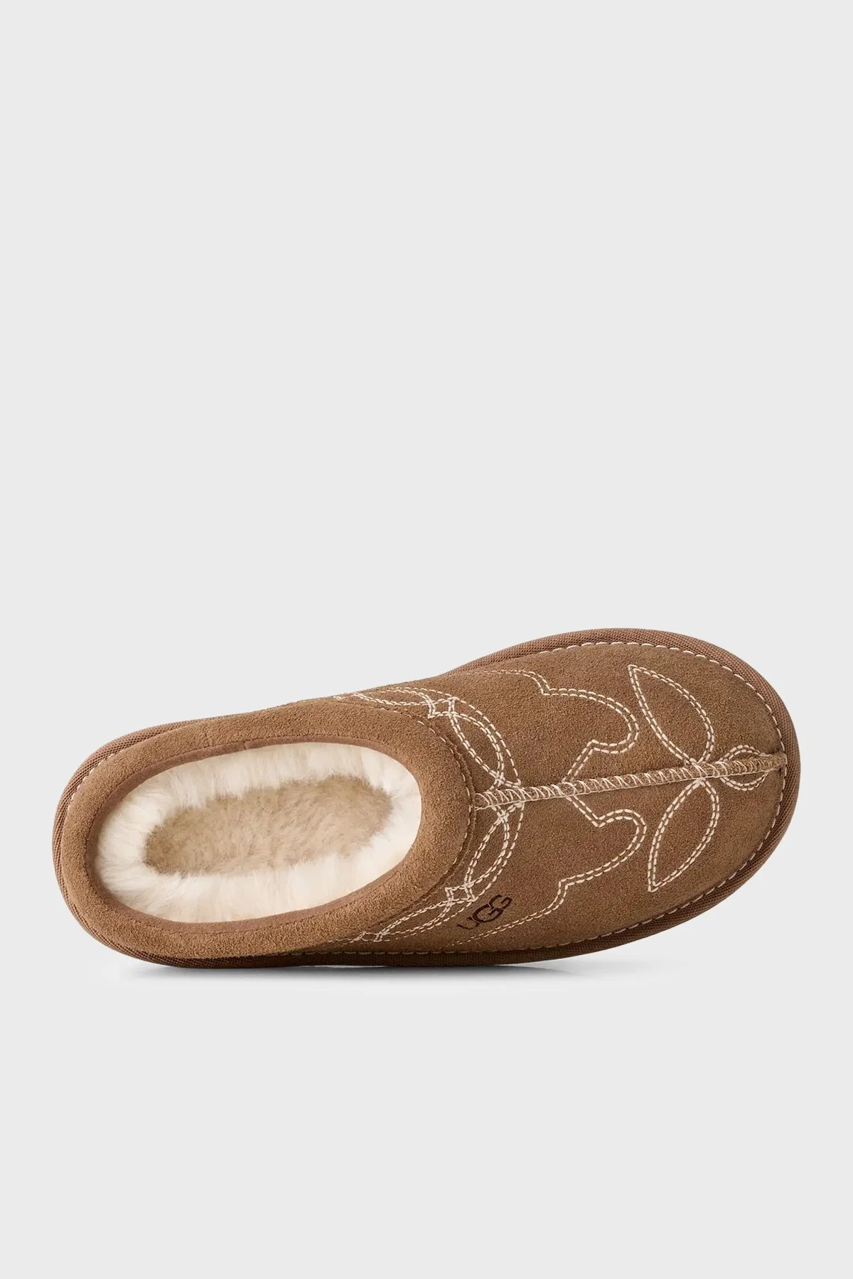 Ugg Nakış Detaylı Süet Kadın Terlik 1184433K Taba - 4