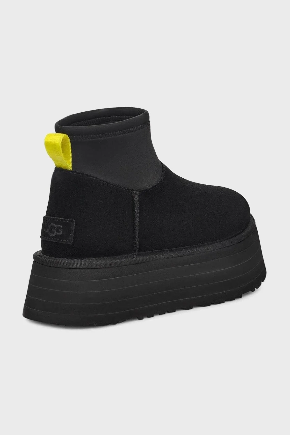 Ugg Süet Kalın Taban Mini Bayan Bot 1168170 SİYAH - 2