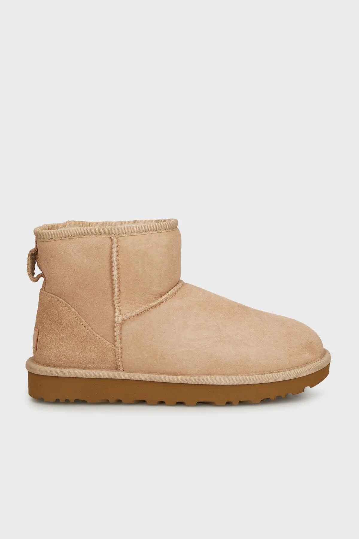 UGG W Classic Hakiki Deri Mini Bayan Bot 1016222 KUM - 1