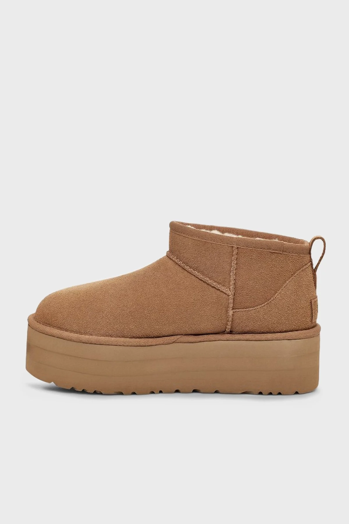 Ugg W Classic Kalın Taban Hakiki Deri Mini Bayan Bot 1135092 TABA - 3