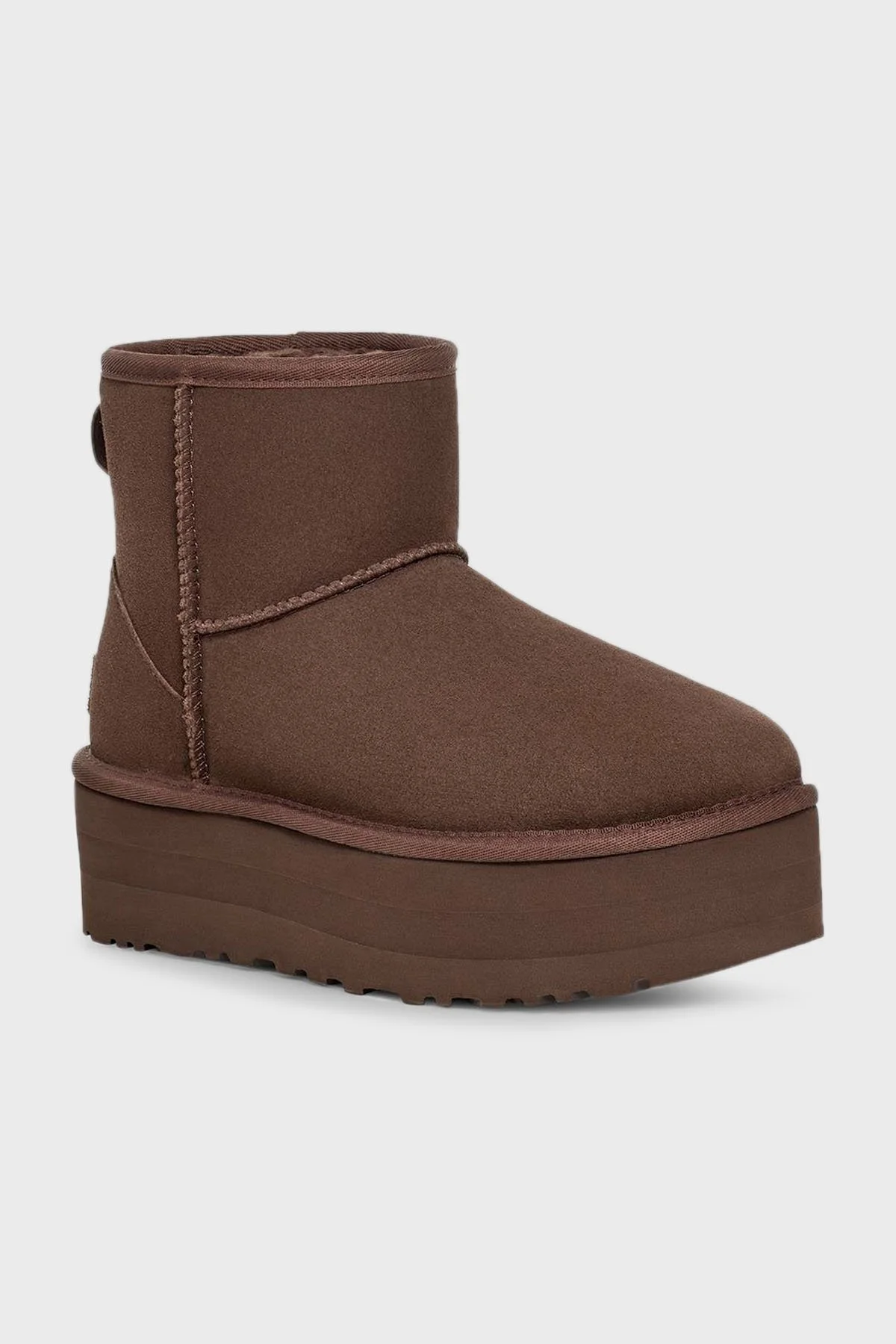 Ugg W Classic Hakiki Deri Mini Platform Bayan Bot 1134991 KAHVE - 2