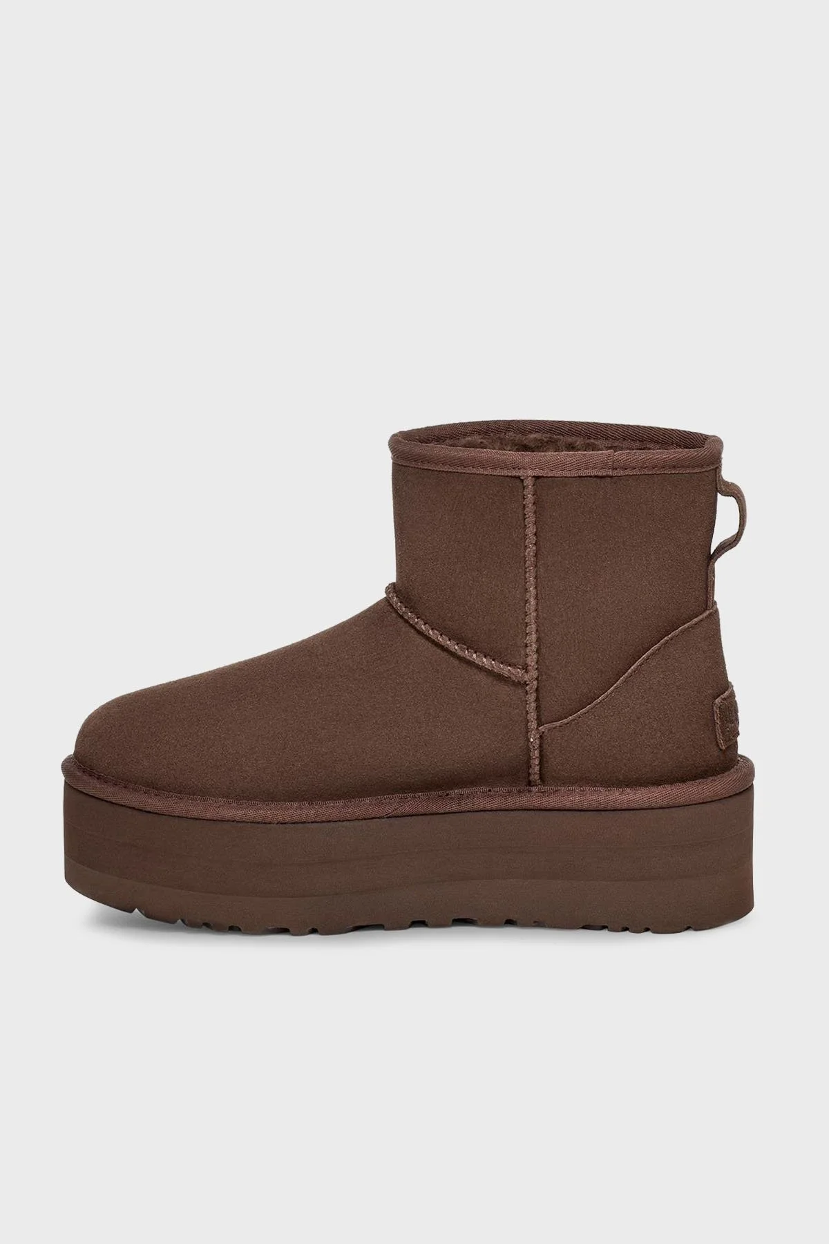 Ugg W Classic Hakiki Deri Mini Platform Bayan Bot 1134991 KAHVE - 3