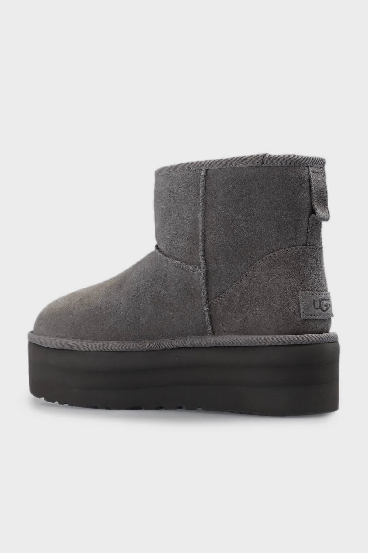 Ugg W Classic Hakiki Deri Mini Platform Bayan Bot 1134991 KOYU GRİ - 2