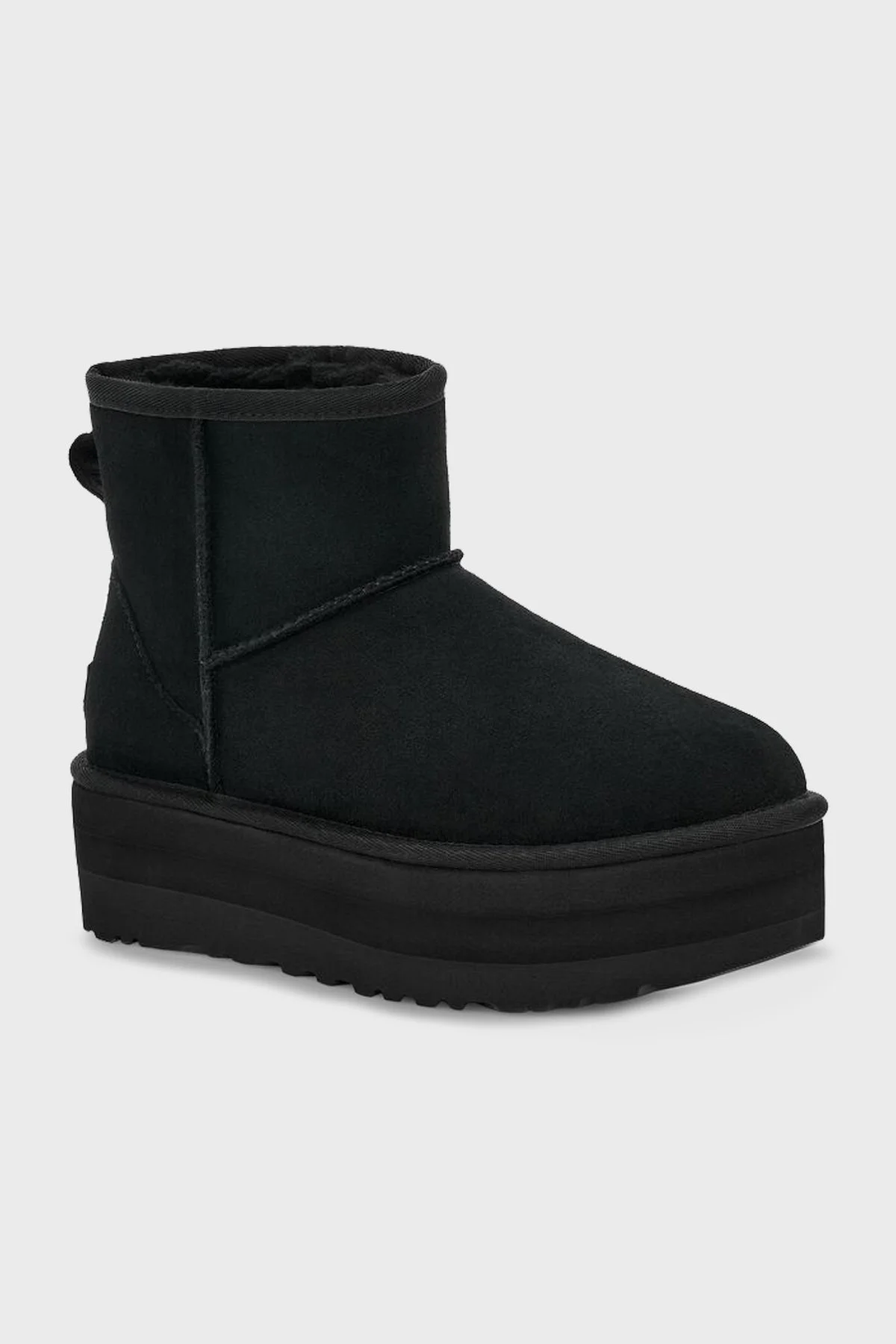 Ugg W Classic Hakiki Deri Mini Platform Bayan Bot 1134991 SİYAH - 3