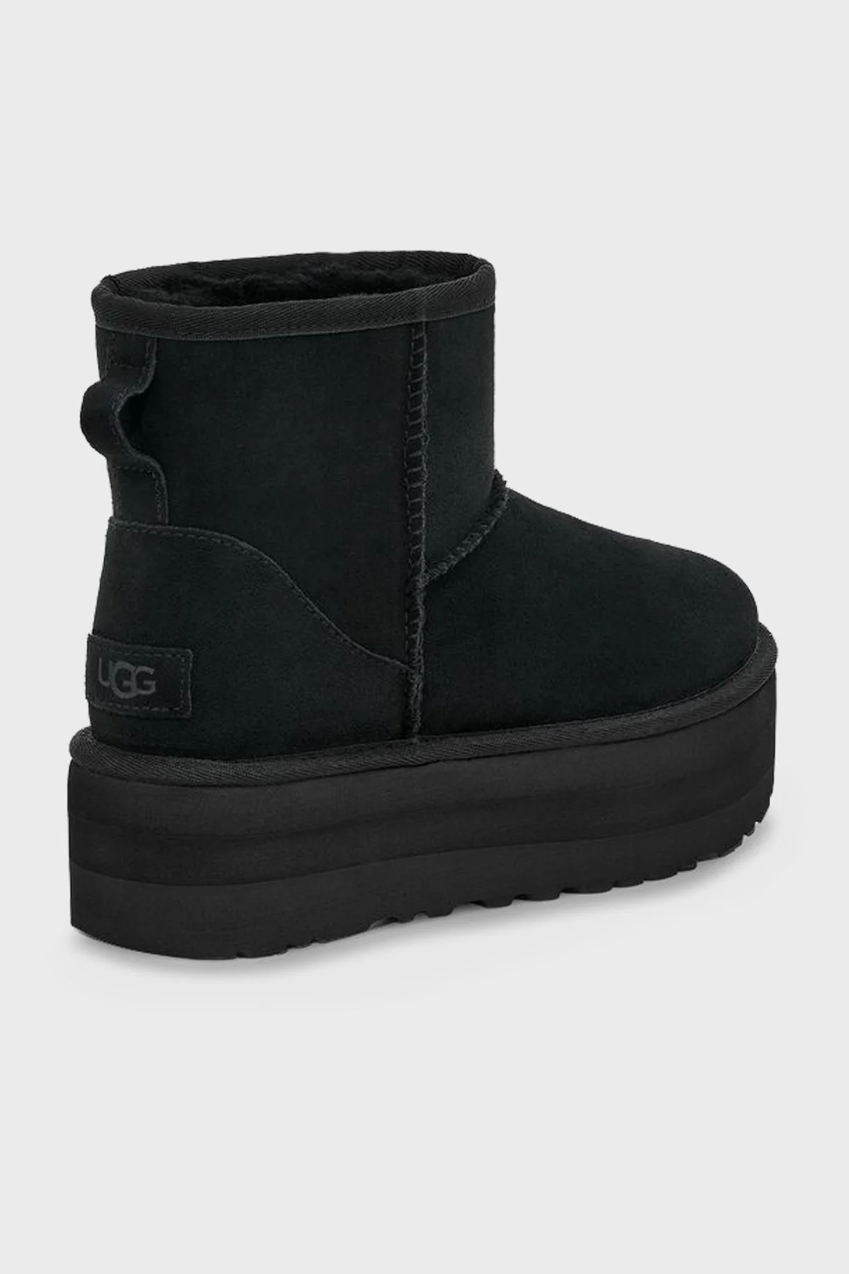 Ugg W Classic Hakiki Deri Mini Platform Bayan Bot 1134991 SİYAH - 4