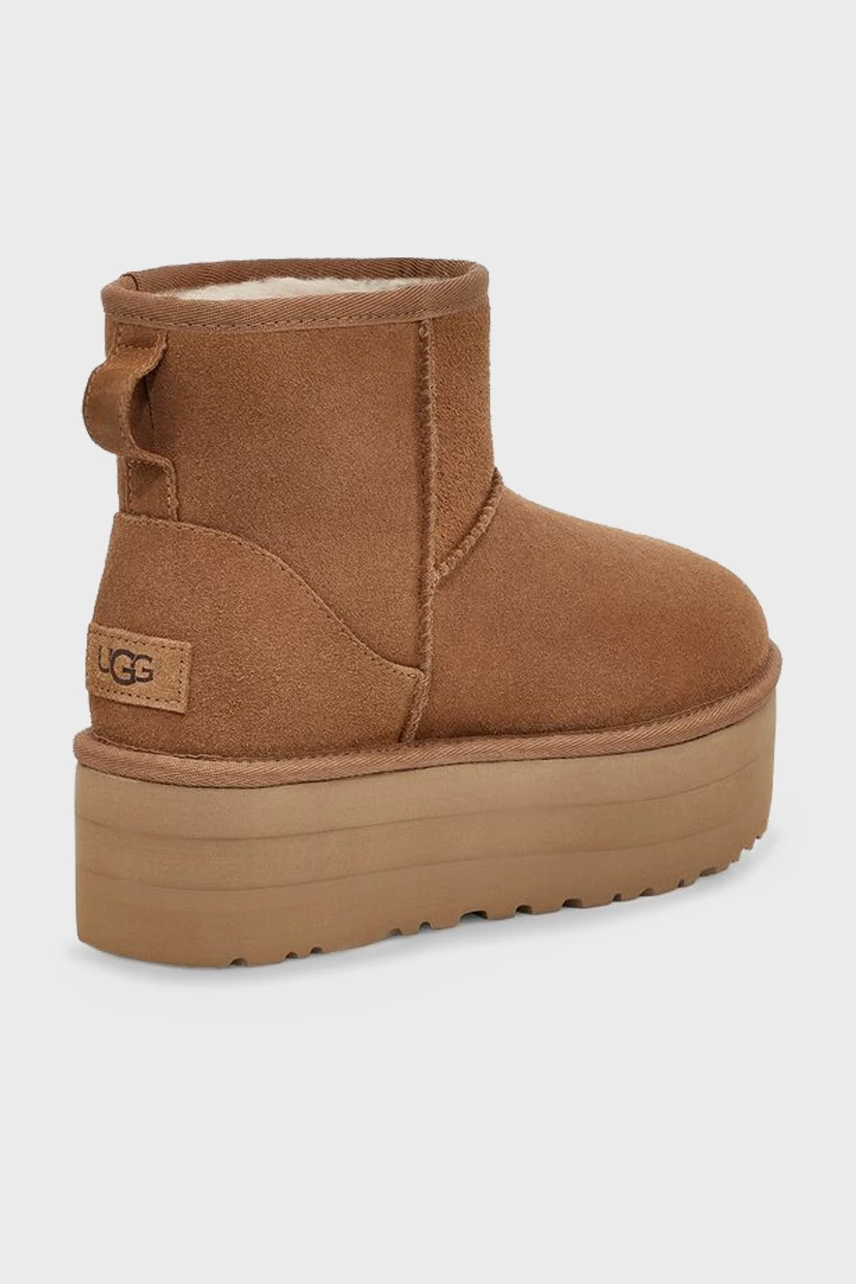 Ugg W Classic Hakiki Deri Mini Platform Bayan Bot 1134991 TABA - 4