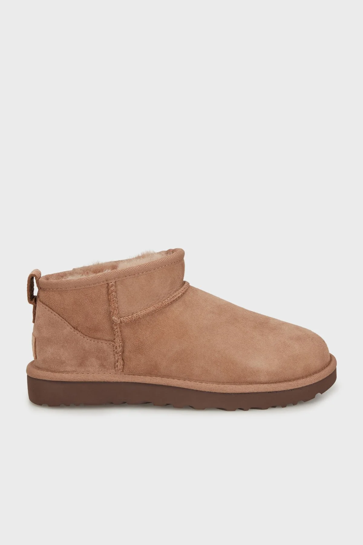 UGG W Classic Hakiki Deri Ultra Mini Kadın Bot 1116109 GÜL KURUSU - 1