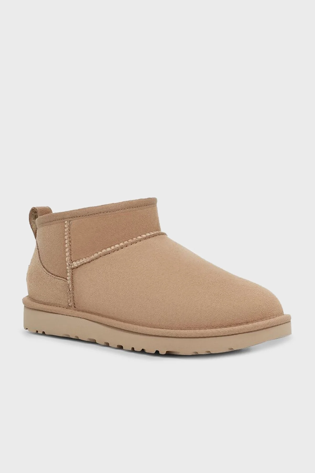 UGG W Classic Hakiki Deri Ultra Mini Kadın Bot 1116109 KUM - 3