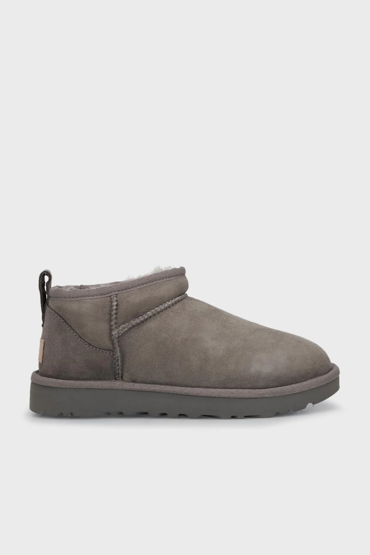UGG W Classic Hakiki Deri Ultra Mini Bayan Bot 1116109 TOPRAK - 1