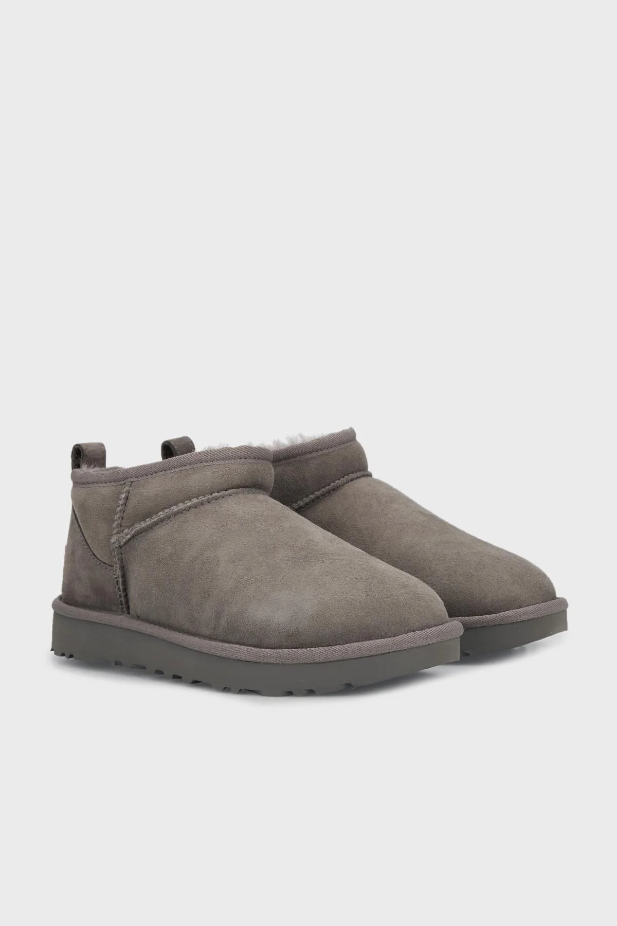 UGG W Classic Hakiki Deri Ultra Mini Kadın Bot 1116109 TOPRAK - 3