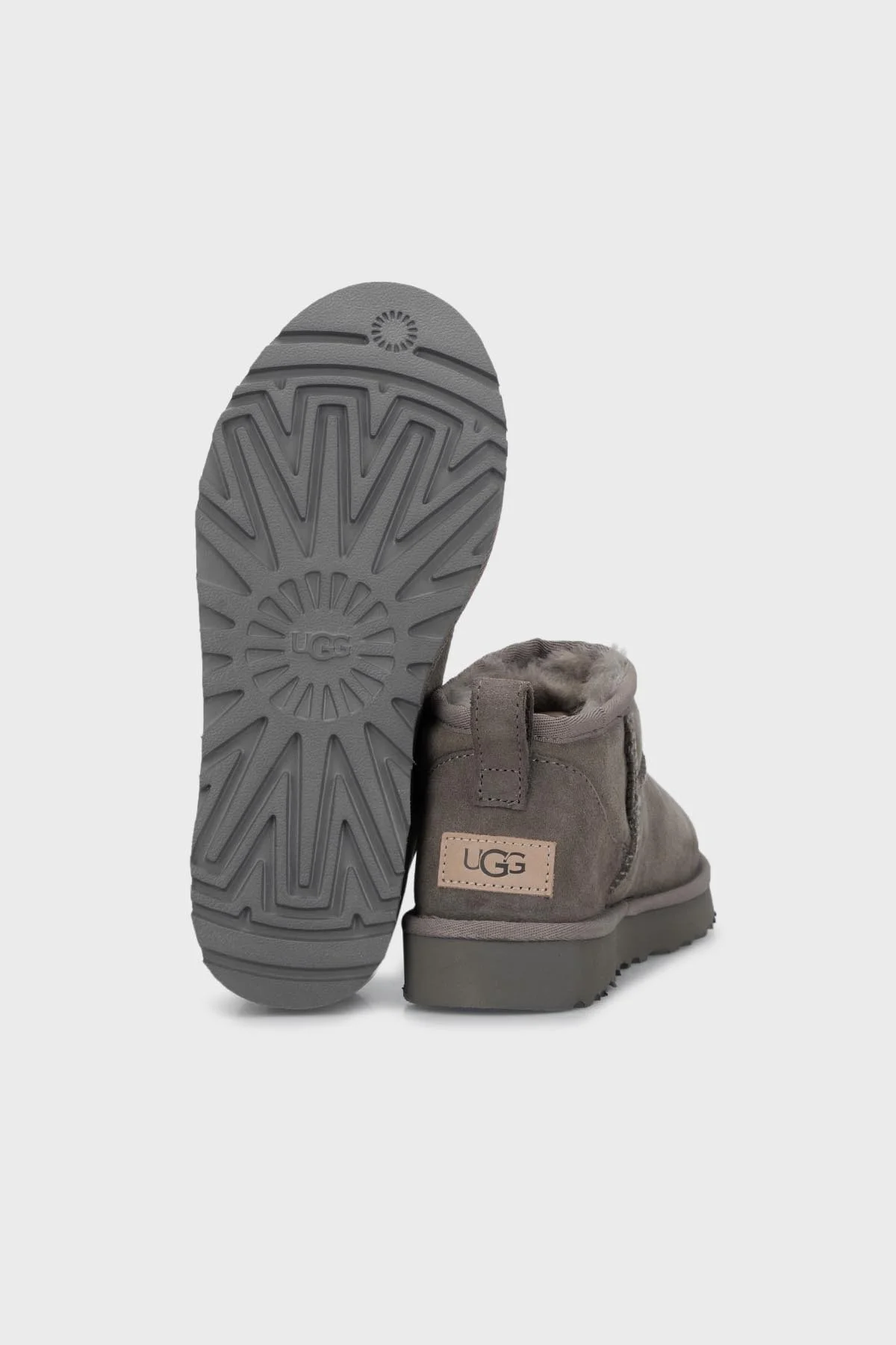 UGG W Classic Hakiki Deri Ultra Mini Kadın Bot 1116109 TOPRAK - 5