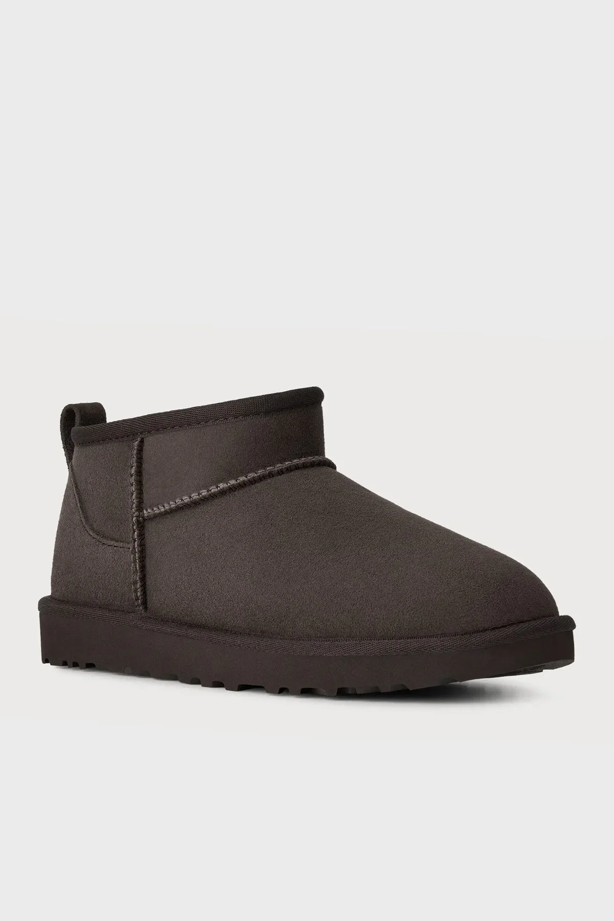 UGG W Classic Hakiki Deri Ultra Mini Kadın Bot 1116109 Koyu kahve - 3