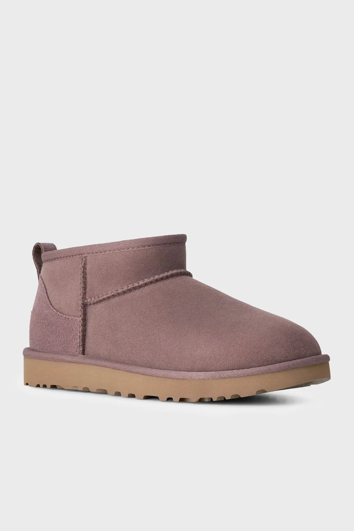 UGG W Classic Hakiki Deri Ultra Mini Kadın Bot 1116109 Vizon - 3
