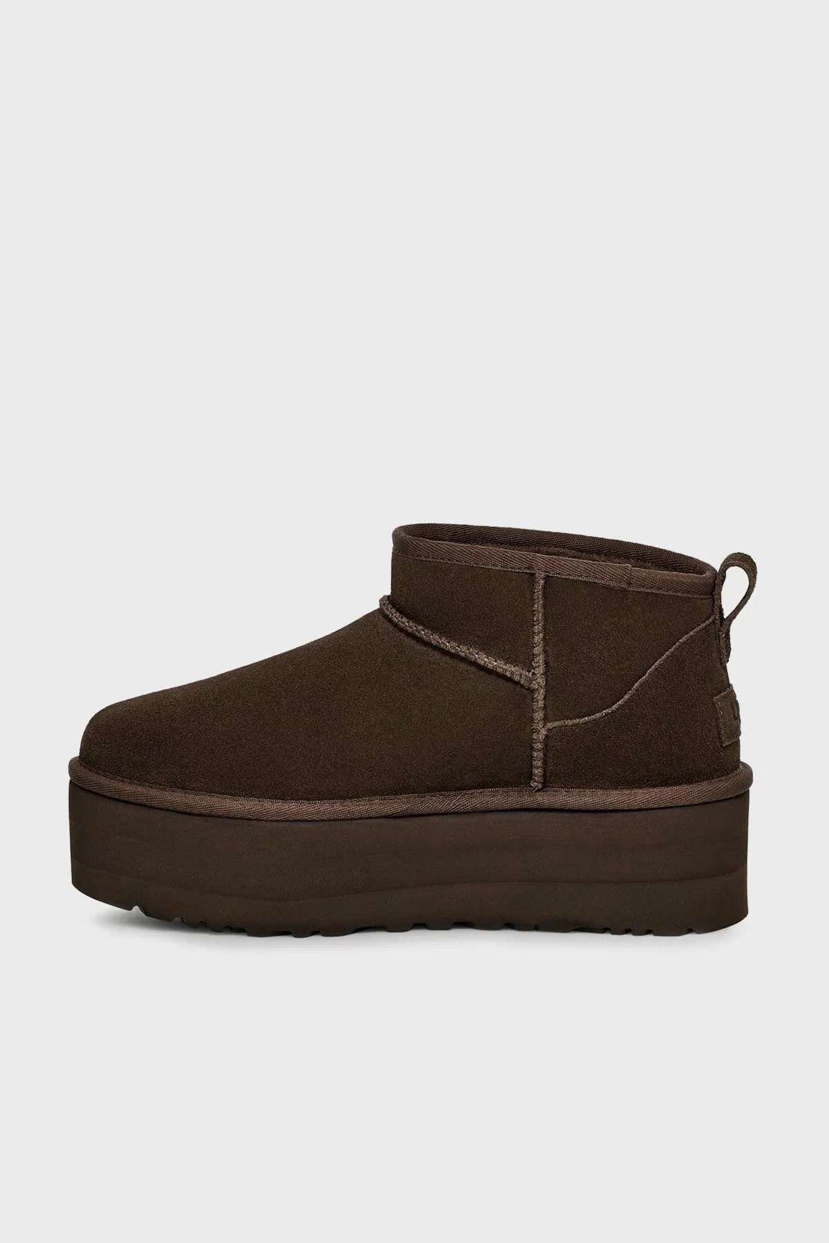 Ugg W Classic Kalın Taban Hakiki Deri Mini Bayan Bot 1135092 KAHVE - 7
