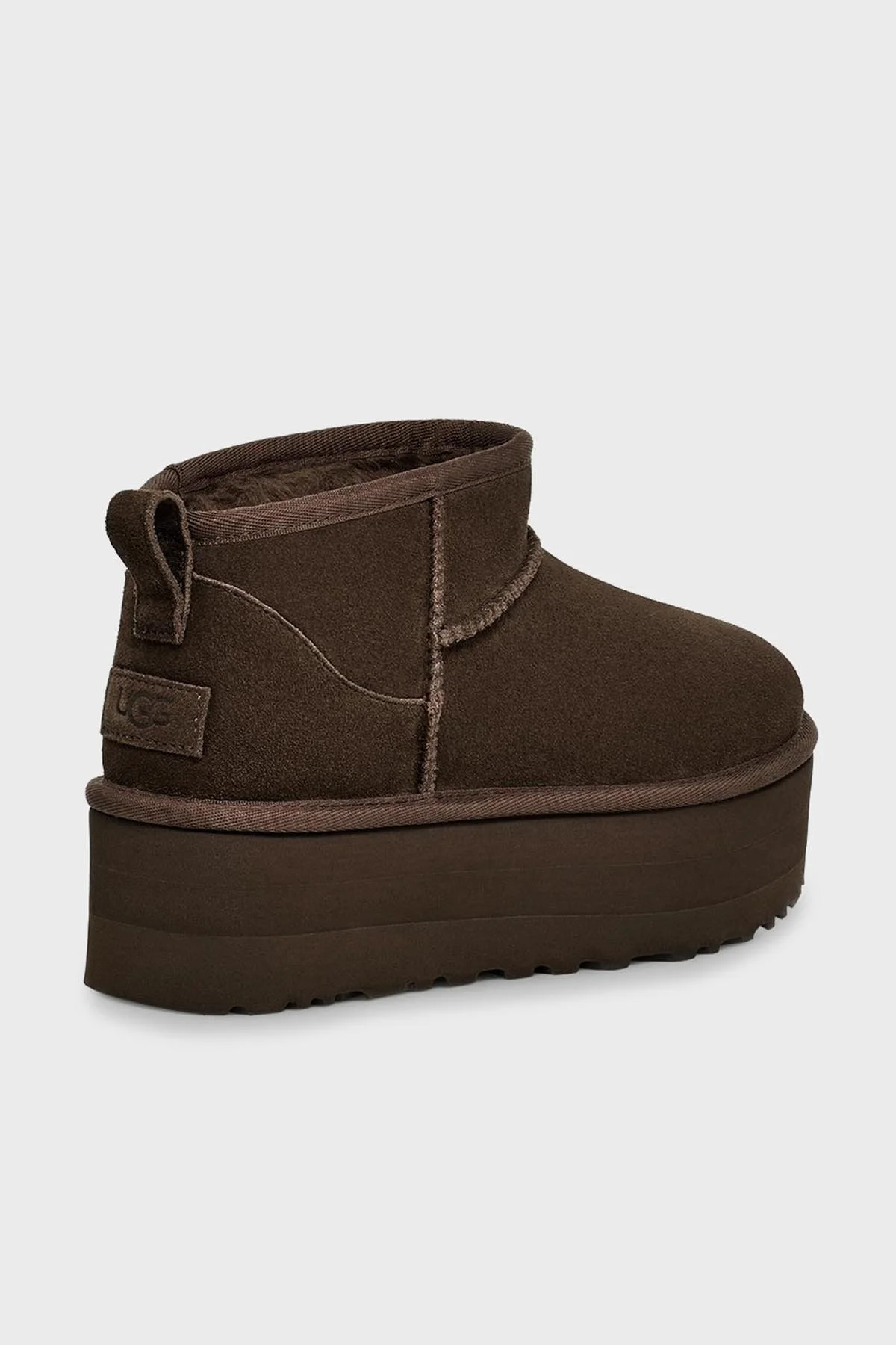 Ugg W Classic Kalın Taban Hakiki Deri Mini Bayan Bot 1135092 KAHVE - 8