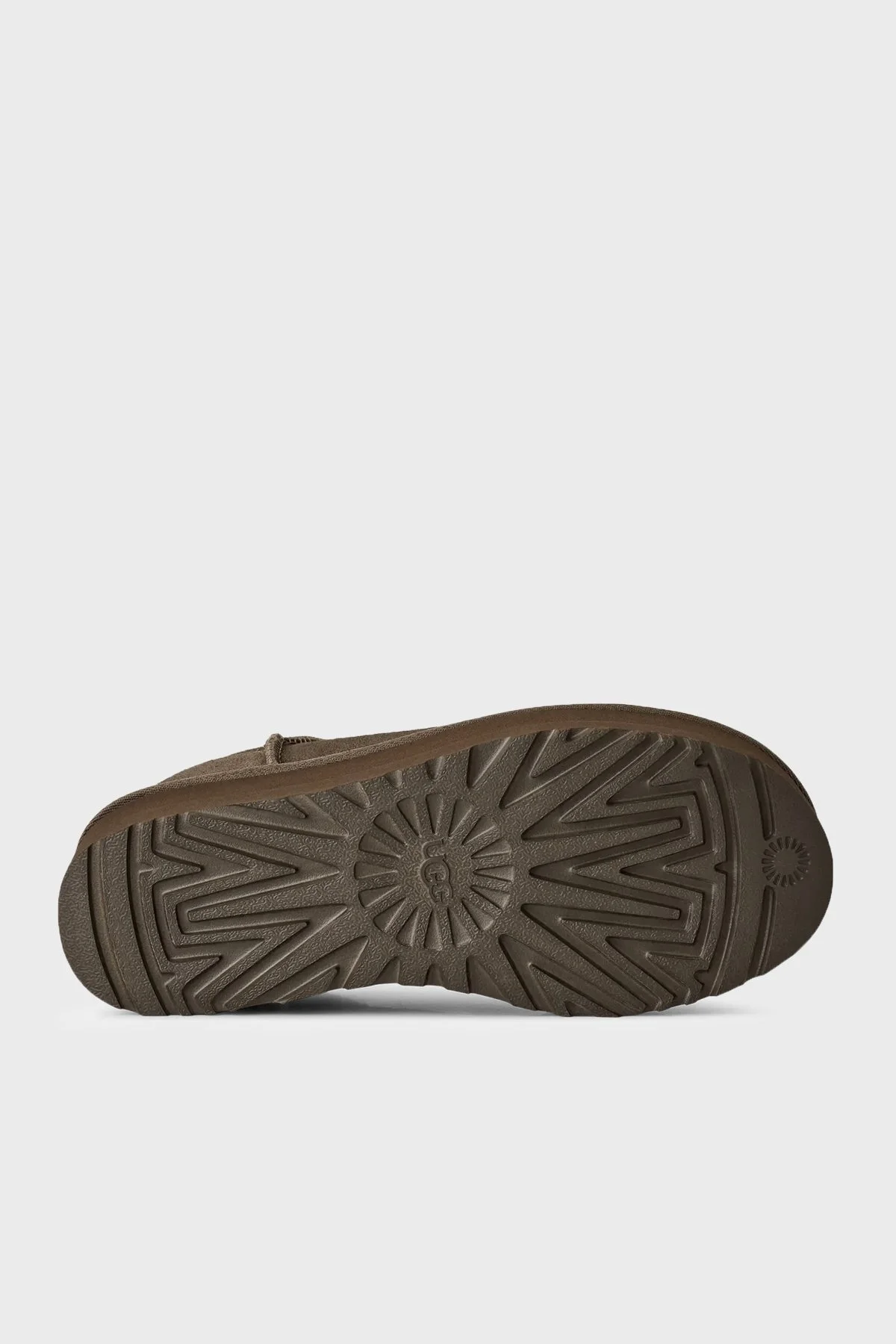 Ugg W Classic Kalın Taban Hakiki Deri Mini Kadın Bot 1135092 Toprak - 7