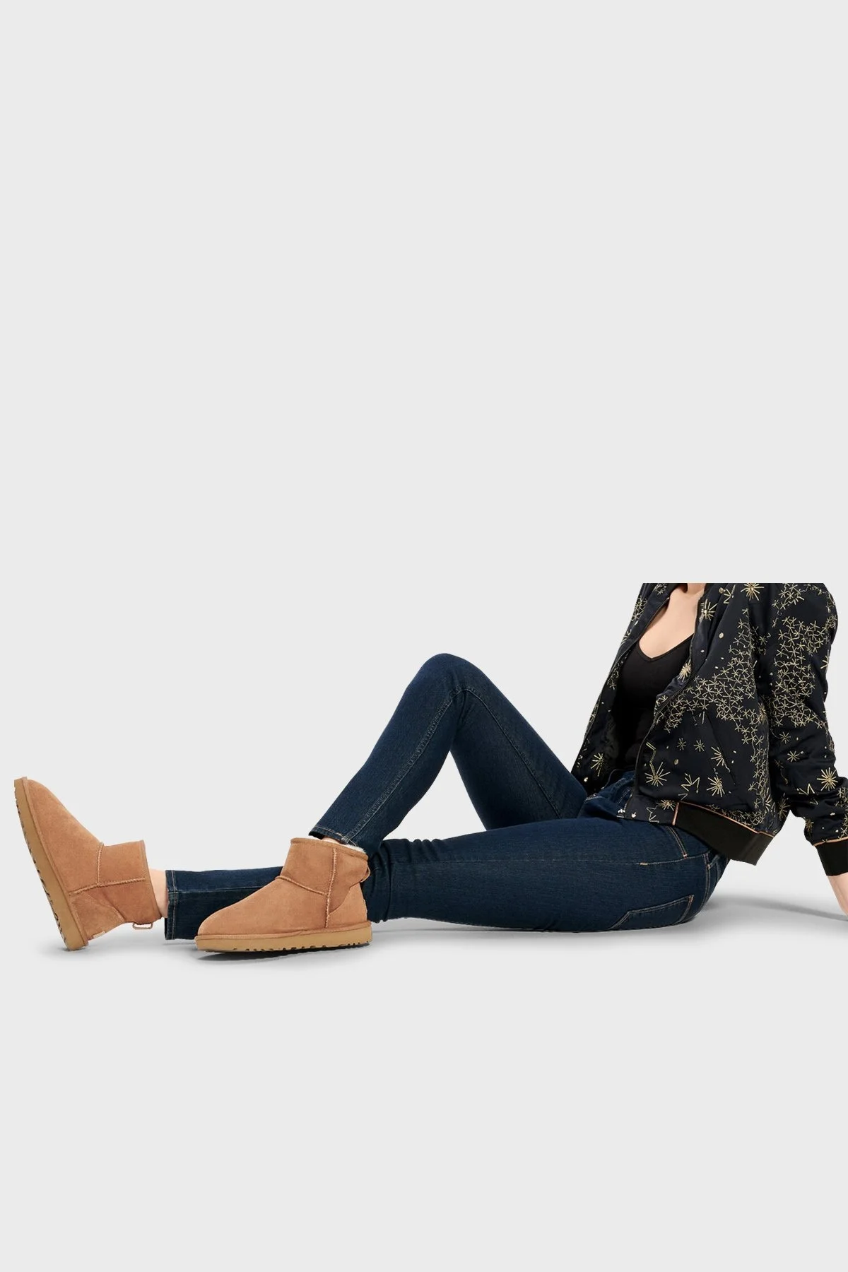 UGG W Classic Hakiki Deri Mini Bayan Bot 1016222 TABA - 7