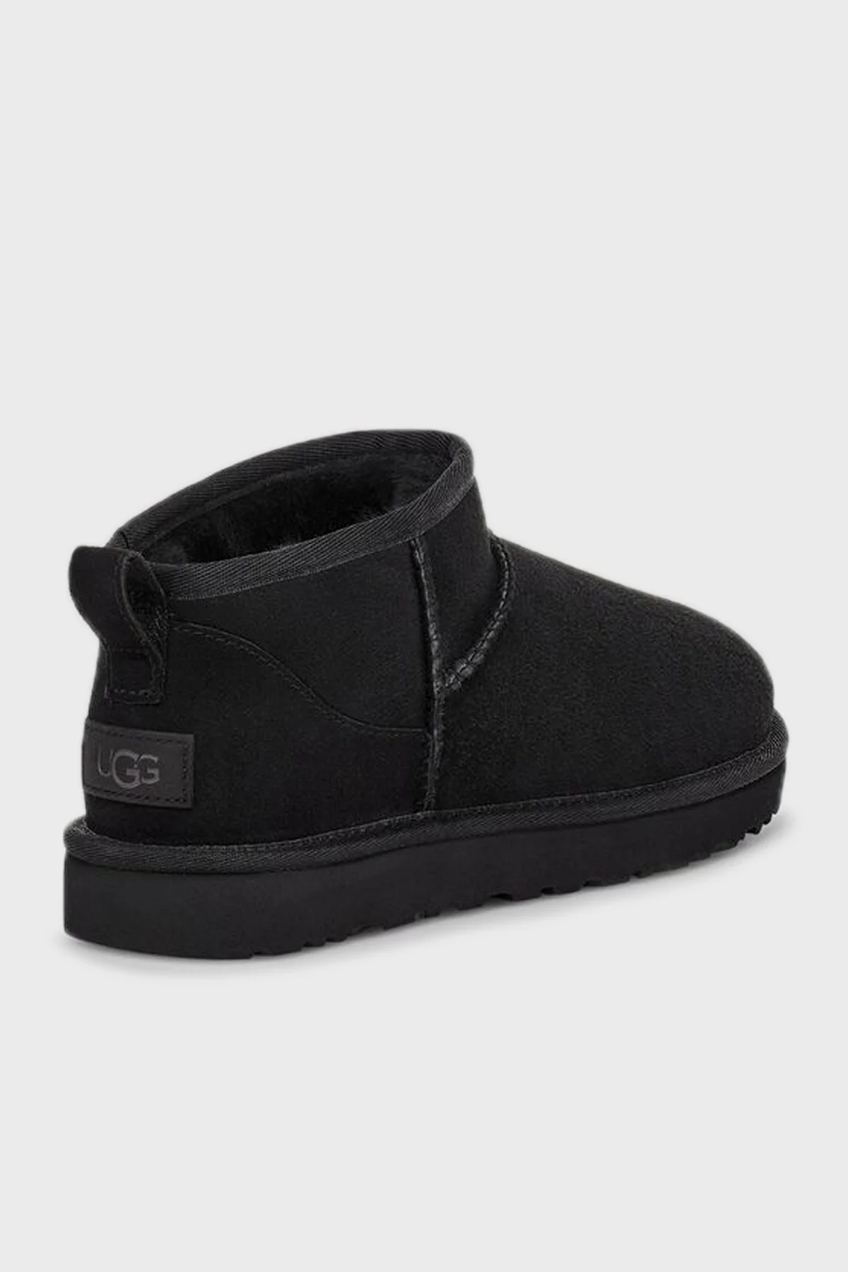 UGG W Classic Hakiki Deri Ultra Mini Bayan Bot 1116109 SİYAH - 5