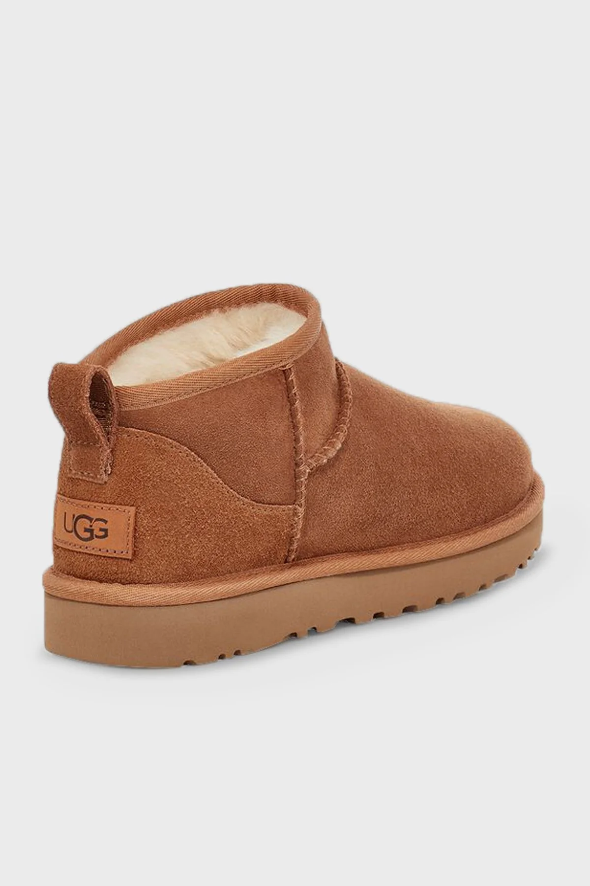 UGG W Classic Hakiki Deri Ultra Mini Kadın Bot 1116109 TABA - 6