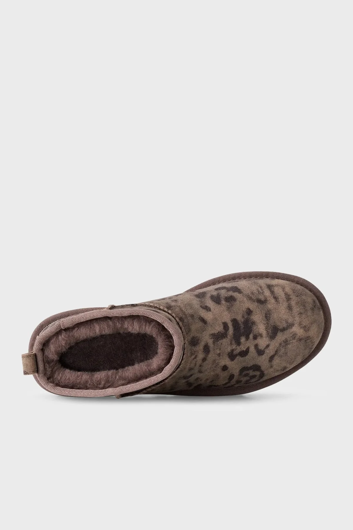 Ugg W Classic Ultra Mini Spotted Benekli Süet Kadın Bot 1180623 Leopar - 6