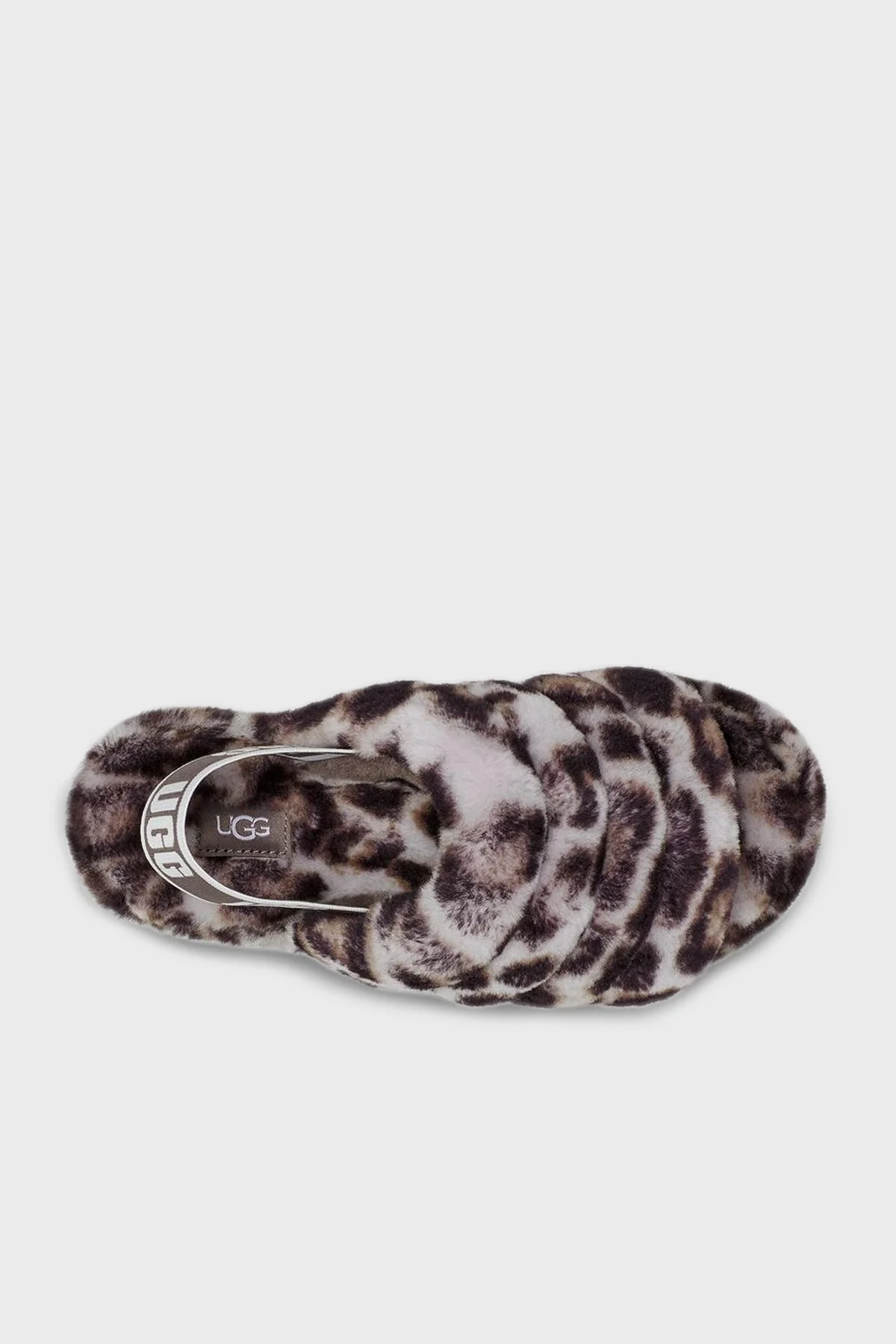 UGG W Fluff Yeah Slide Panther Bayan Terlik 1120903 GRİ - 5