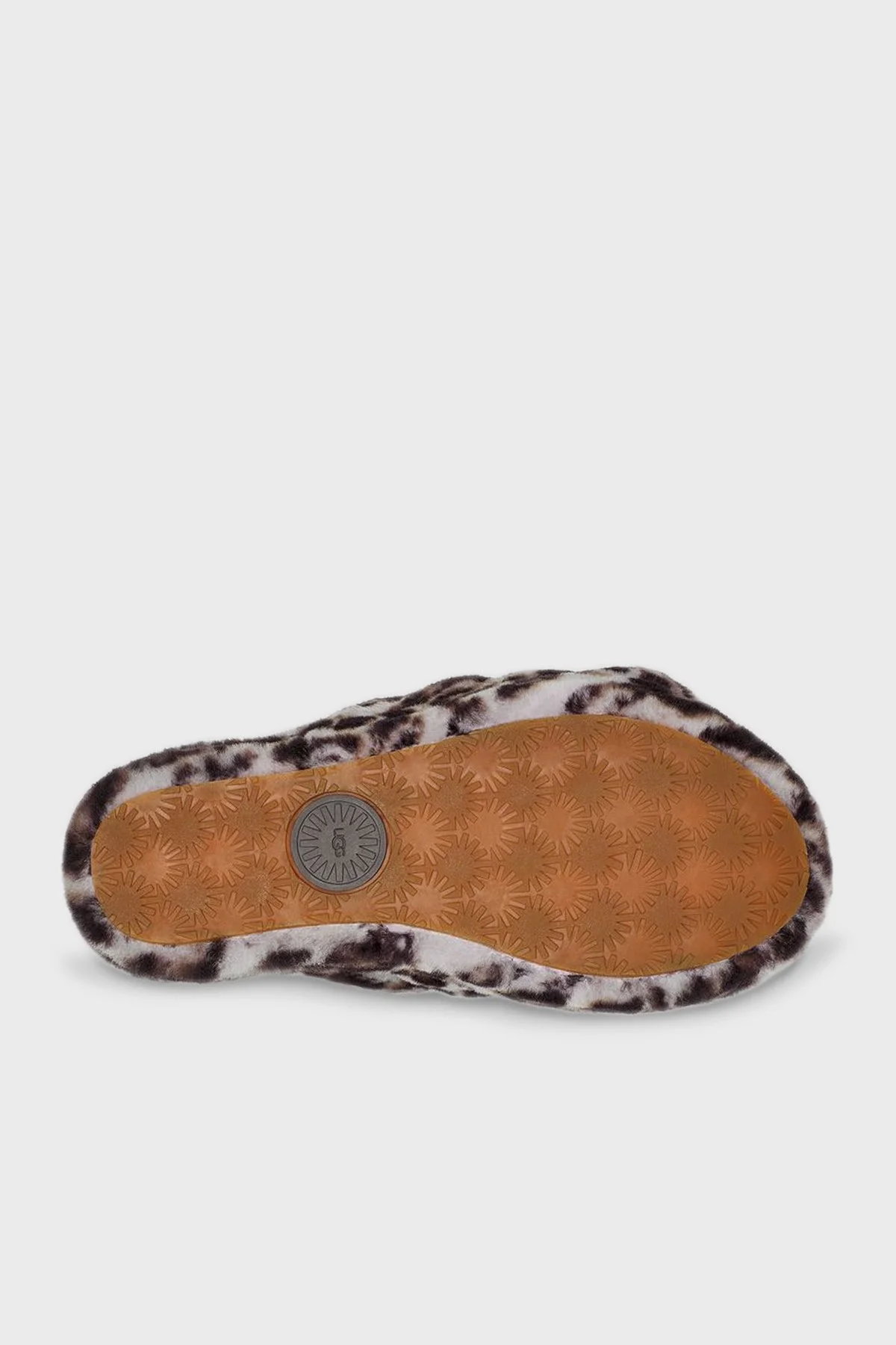 UGG W Fluff Yeah Slide Panther Bayan Terlik 1120903 GRİ - 6