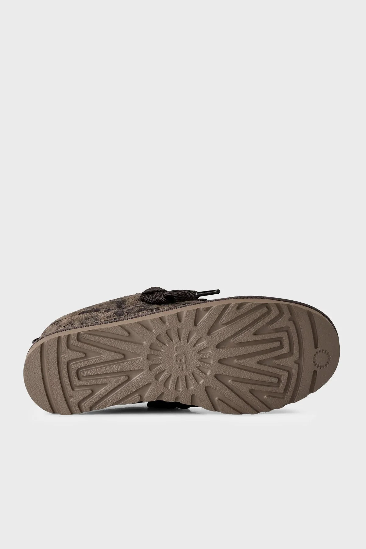 Ugg W Lowmel Spotted Leopar Desenli Süet Sneaker Kadın Ayakkabı 1187485 Kahve - 7