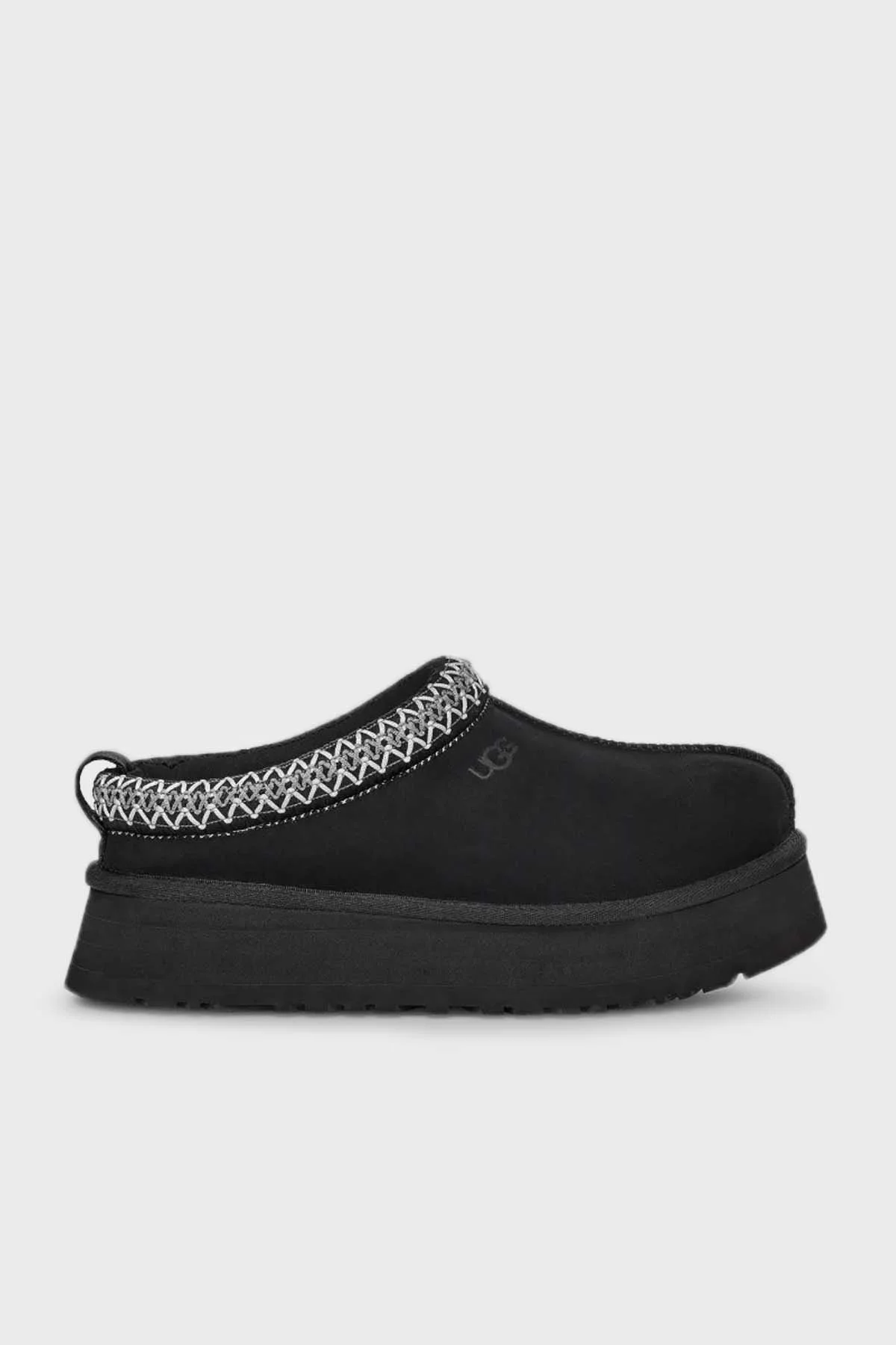 Ugg W Tazz Kalın Taban Süet Bayan Terlik 1122553 SİYAH - 1