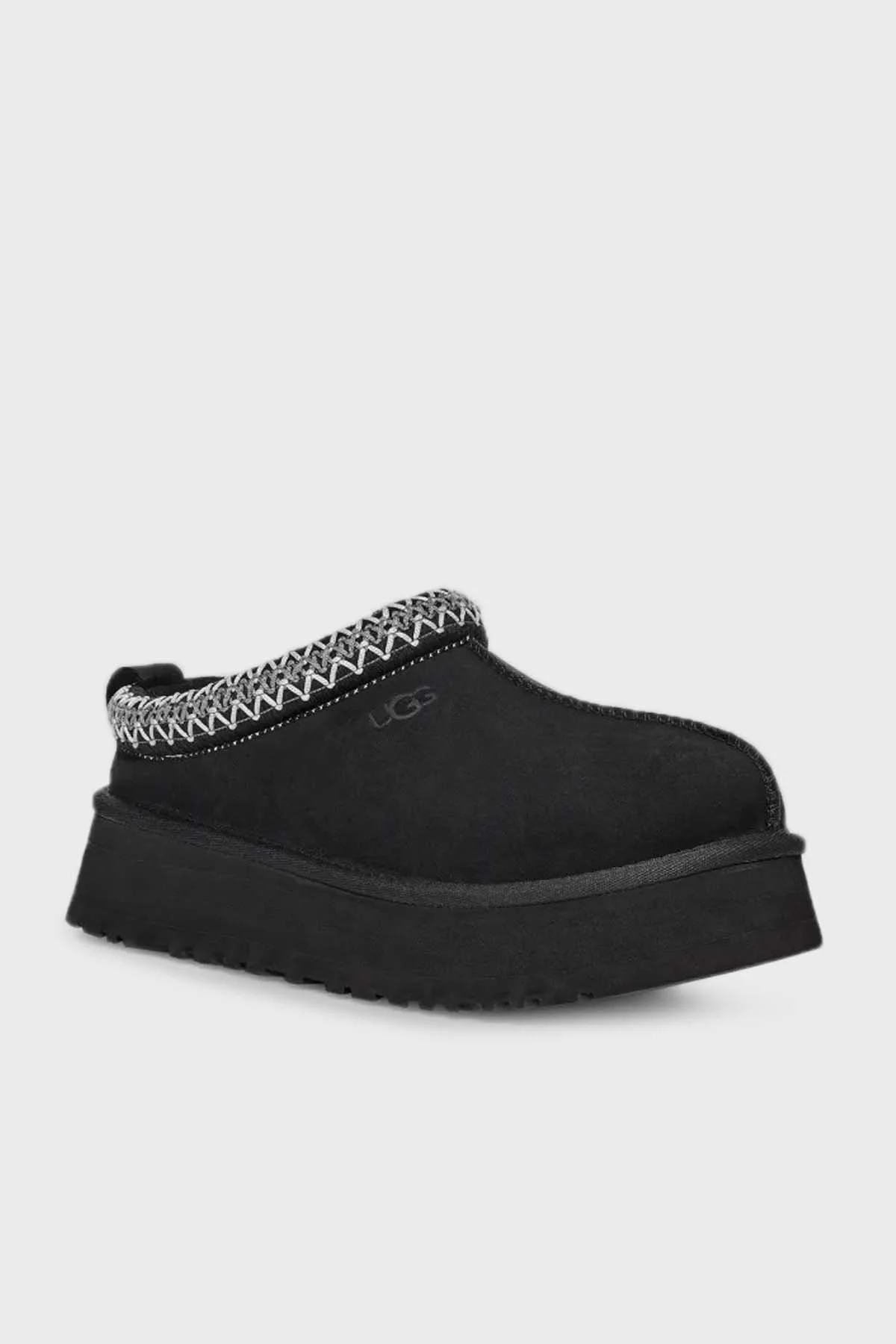 Ugg W Tazz Kalın Taban Süet Bayan Terlik 1122553 SİYAH - 3