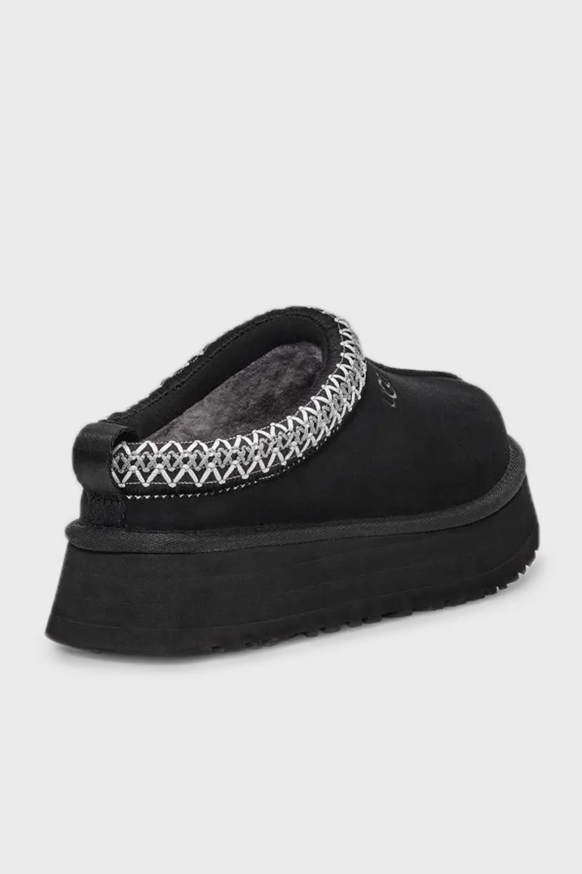 Ugg W Tazz Kalın Taban Süet Bayan Terlik 1122553 SİYAH - 4