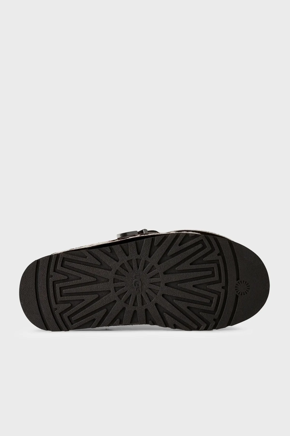 Ugg W Tazz Western Desenli Toka Detaylı Kalın Taban Kadın Terlik 1180357 Kahve - 7