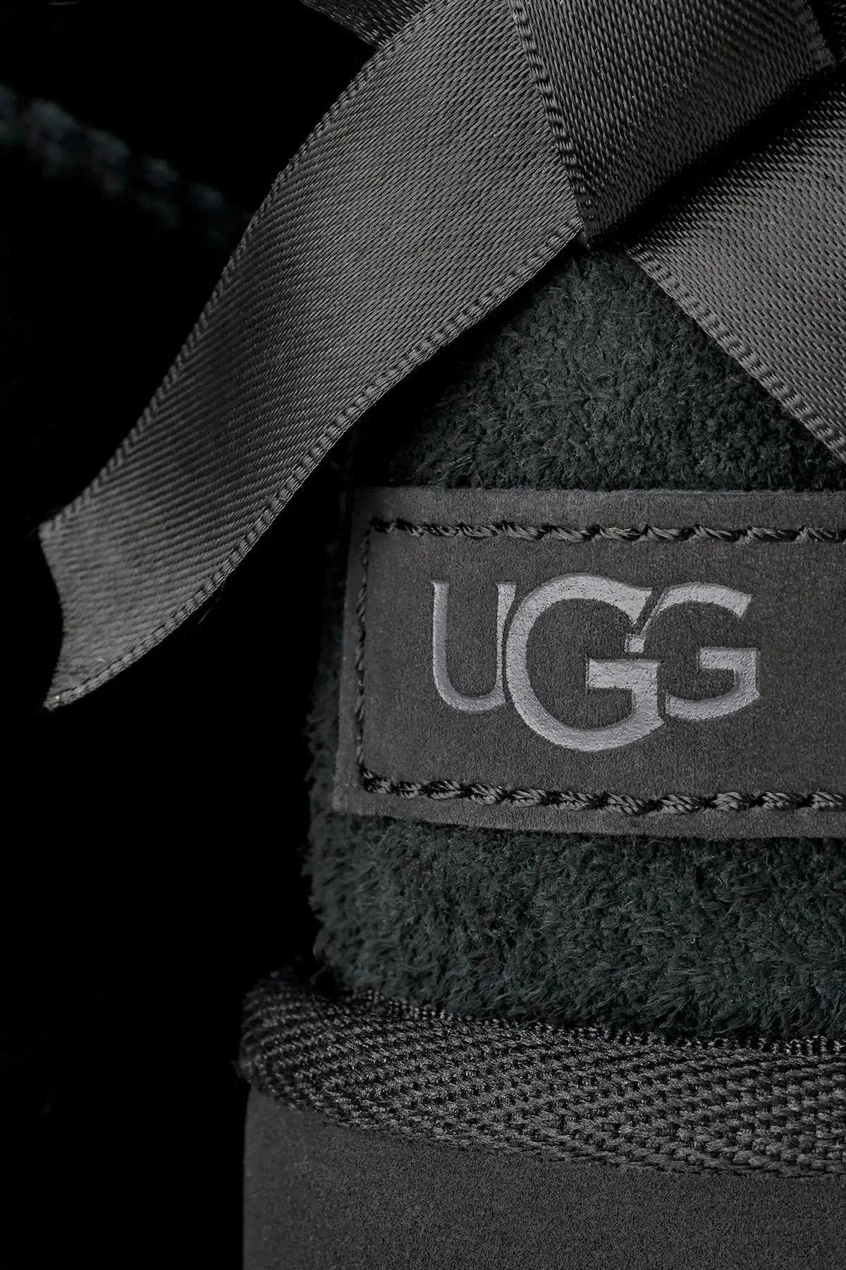 Ugg W Ultra Mini Bailey Bow Fiyonk Detaylı Süet Kadın Bot 1185491 Siyah - 6
