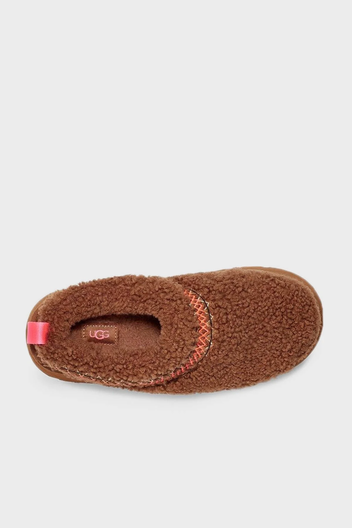 Ugg Yünlü Kalın Tabanlı Hakiki Deri Bayan Terlik 1143976 TABA - 5