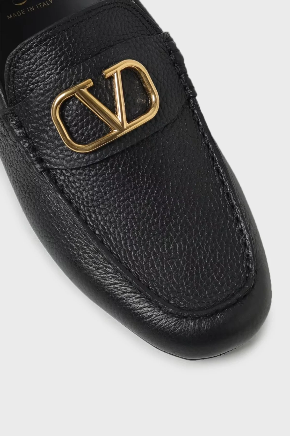 Valentino Garavani Deri Makosen Erkek Ayakkabı 4Y2S0G30YST 0NO SİYAH - 10