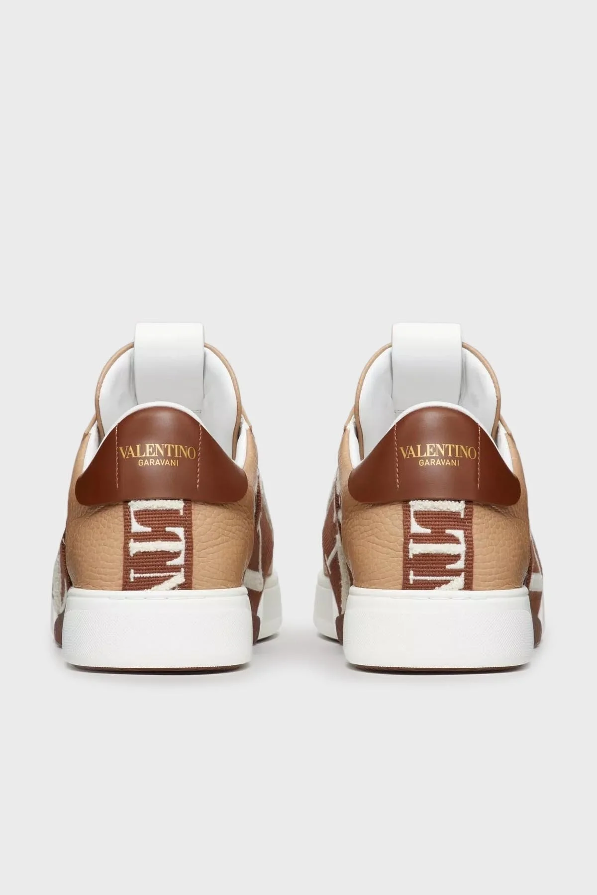 Valentino Garavani Deri Sneaker Erkek Ayakkabı 2Y2S0C58CSP 74K KAHVE - 5