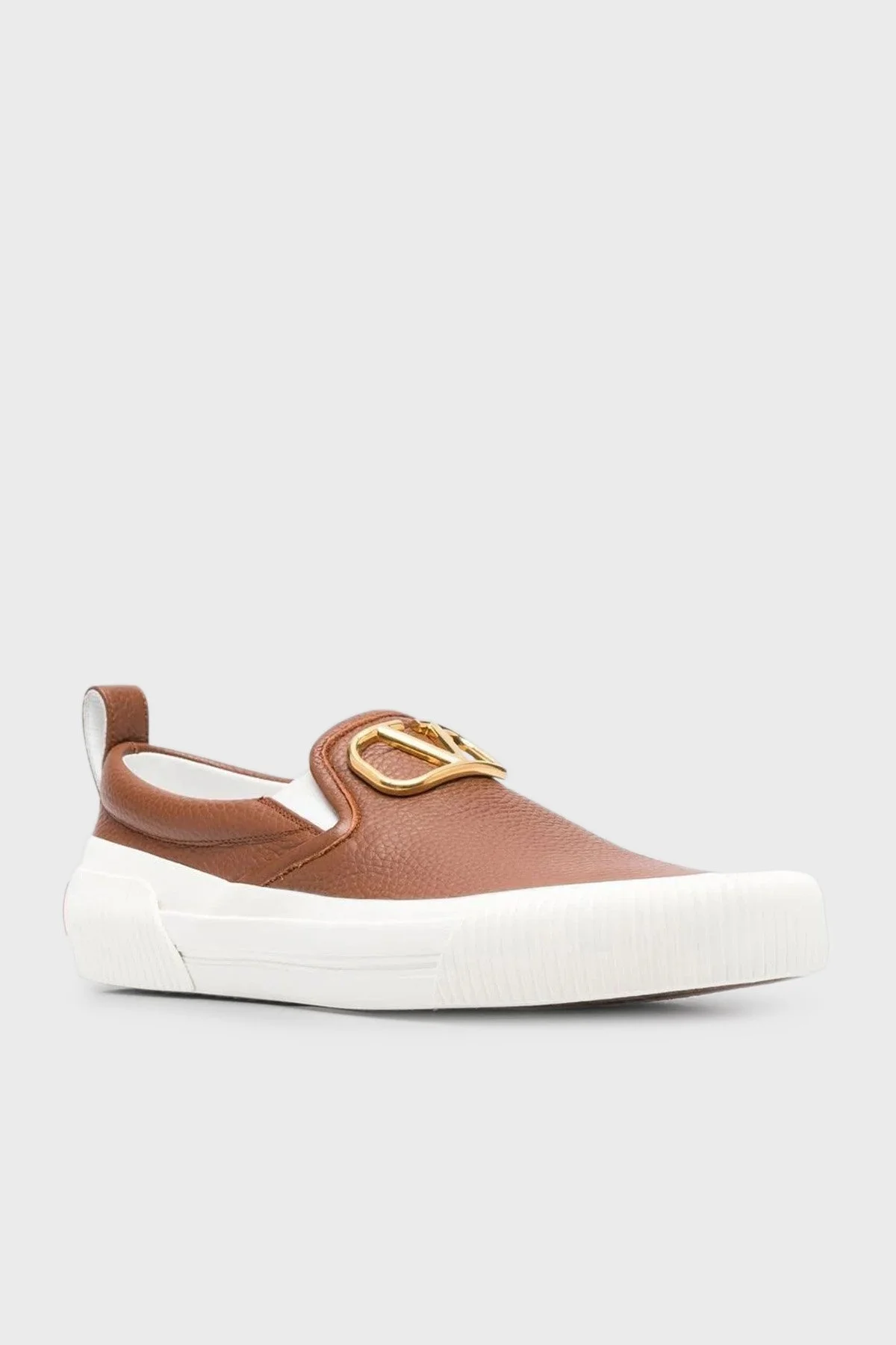 Valentino Garavani Hakiki Deri Erkek Ayakkabı 2Y2S0G77KFM L94 TABA - 6