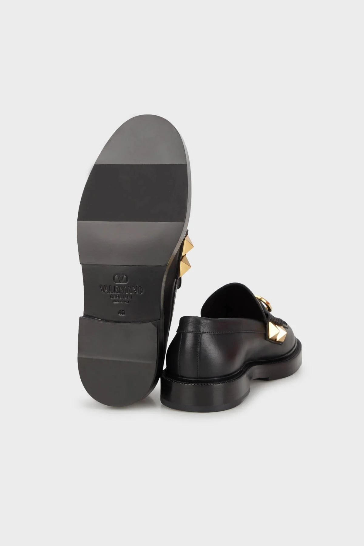 Valentino Garavani Hakiki Deri Loafer Erkek Ayakkabı 4Y2S0F09 ELI 0NO SİYAH - 4