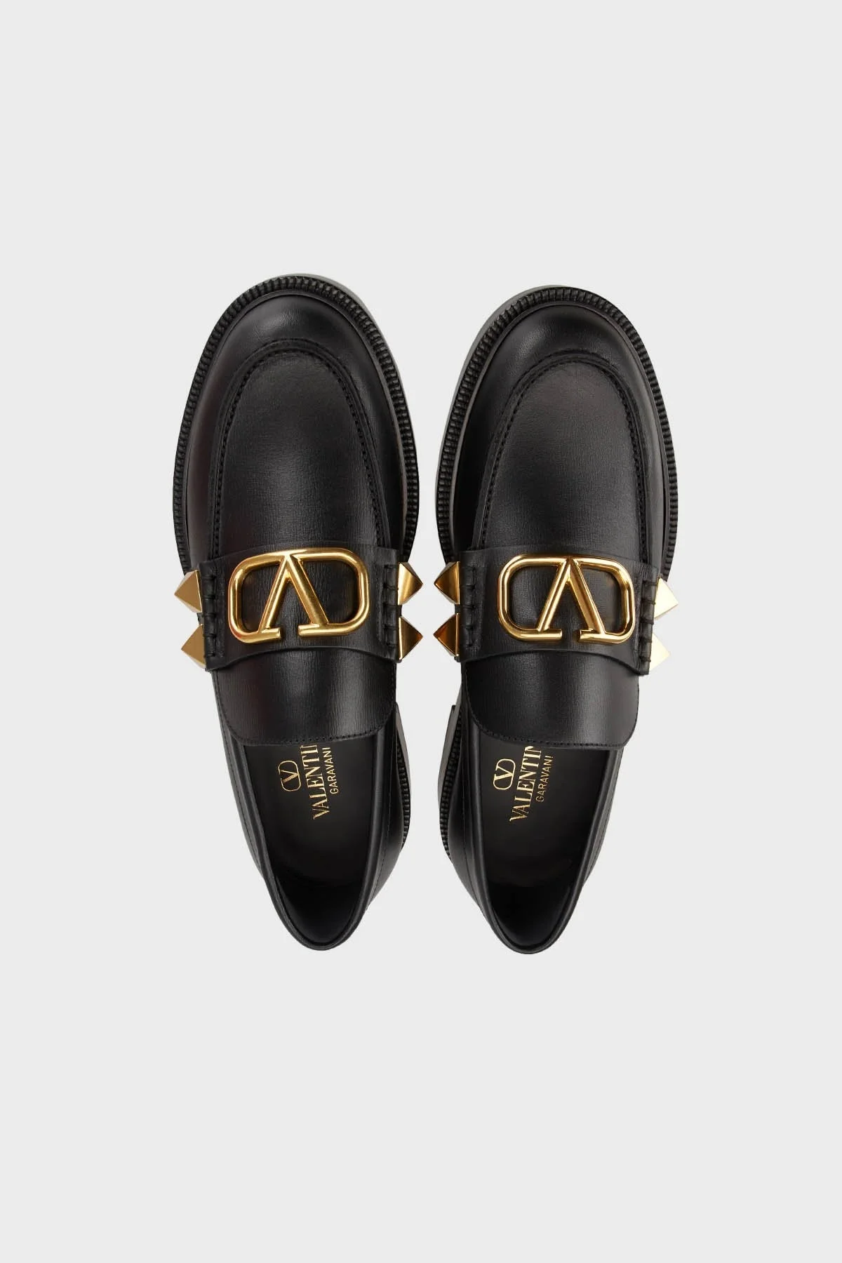 Valentino Garavani Hakiki Deri Loafer Erkek Ayakkabı 4Y2S0F09 ELI 0NO SİYAH - 5