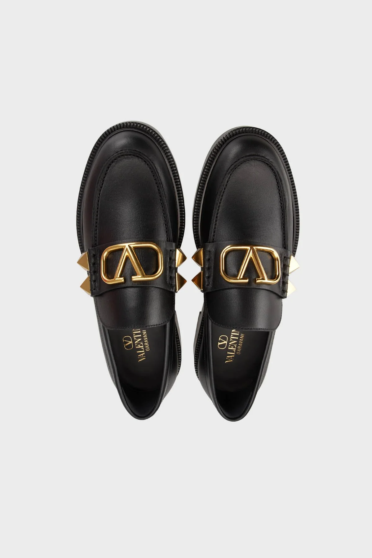 Valentino Garavani Hakiki Deri Loafer Erkek Ayakkabı 4Y2S0F09 ELI 0NO SİYAH - 5