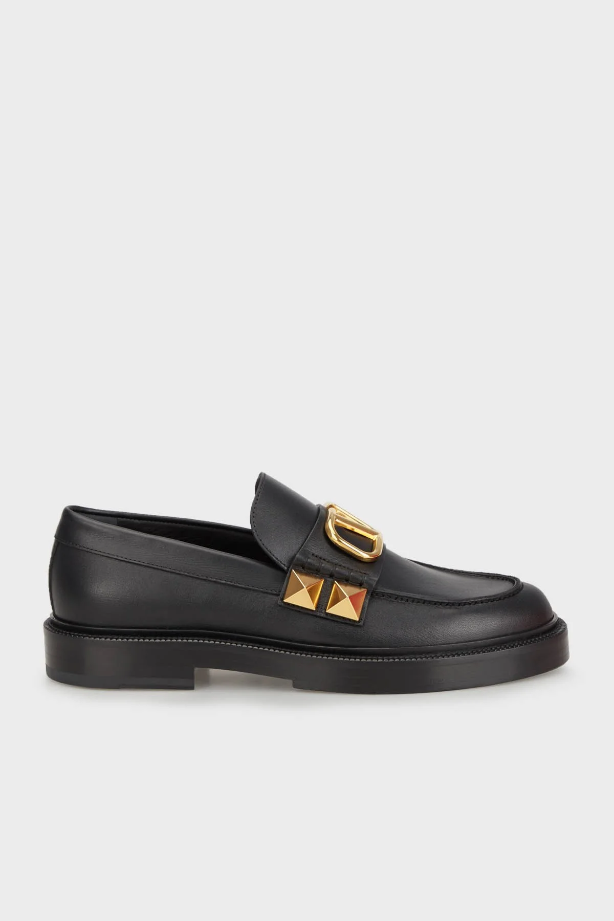 Valentino Garavani Hakiki Deri Loafer Erkek Ayakkabı 4Y2S0F09 ELI