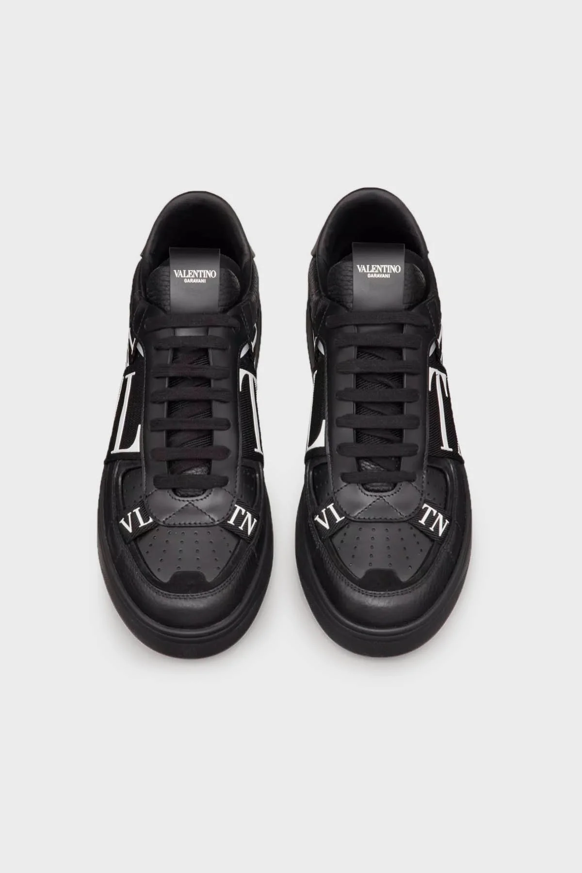 Valentino Garavani Hakiki Deri Logolu Sneaker Erkek Ayakkabı 6Y2S0C58WRQ 0NO SİYAH - 11