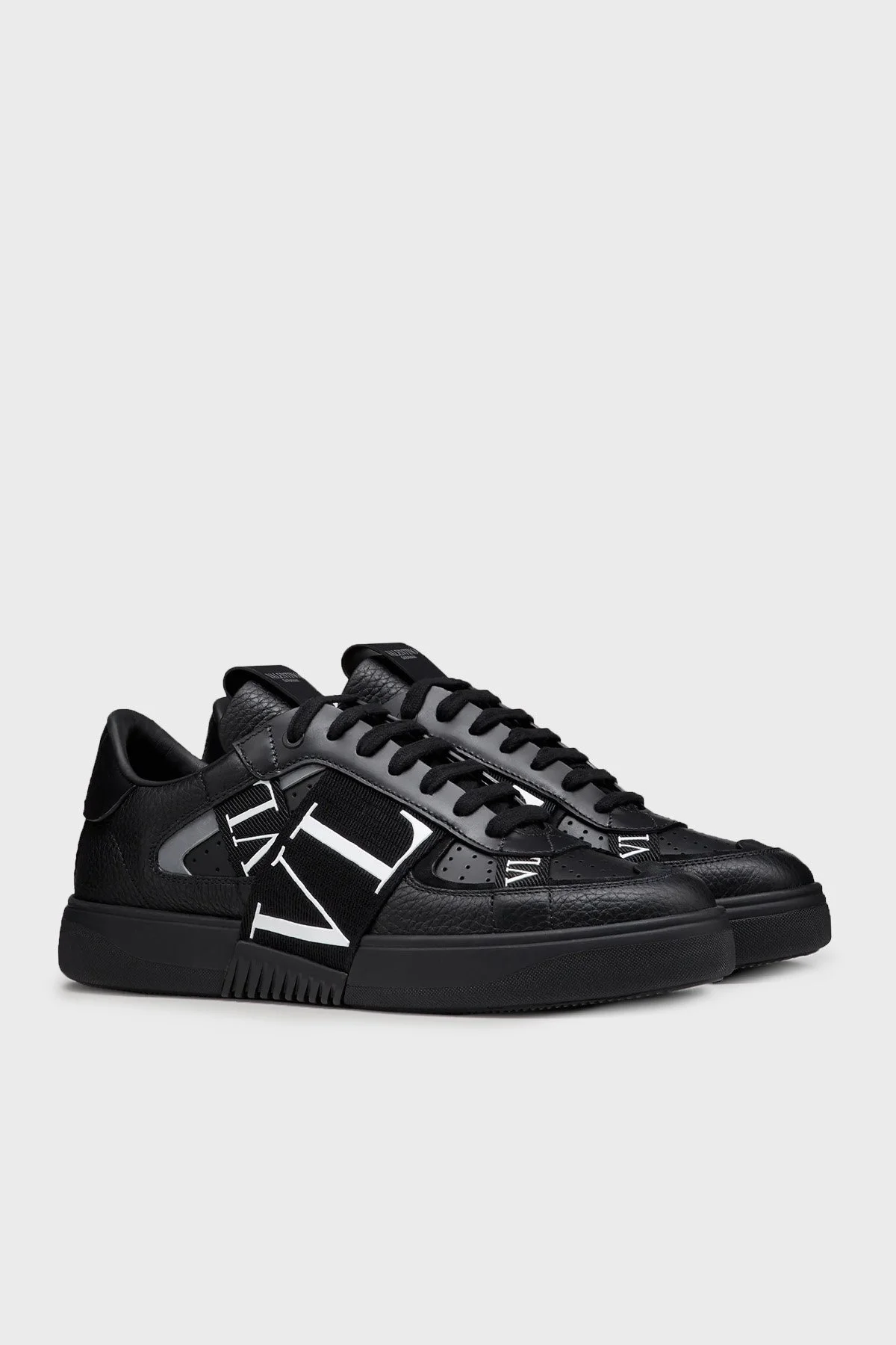 Valentino Garavani Hakiki Deri Sneaker Erkek Ayakkabı 1Y2S0C58WRQ0NO SİYAH - 2