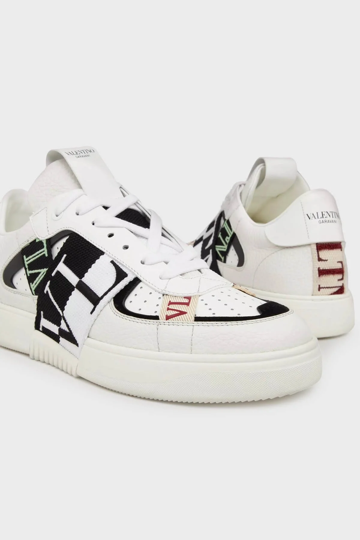 Valentino Garavani Logolu Deri Sneaker Erkek Ayakkabı 4Y2S0C58UVH YEA BEYAZ - 7