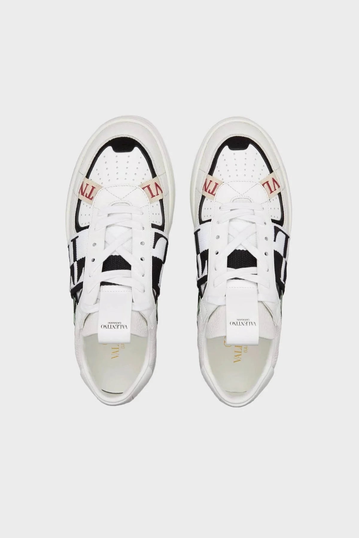 Valentino Garavani Logolu Deri Sneaker Erkek Ayakkabı 4Y2S0C58UVH YEA BEYAZ - 9