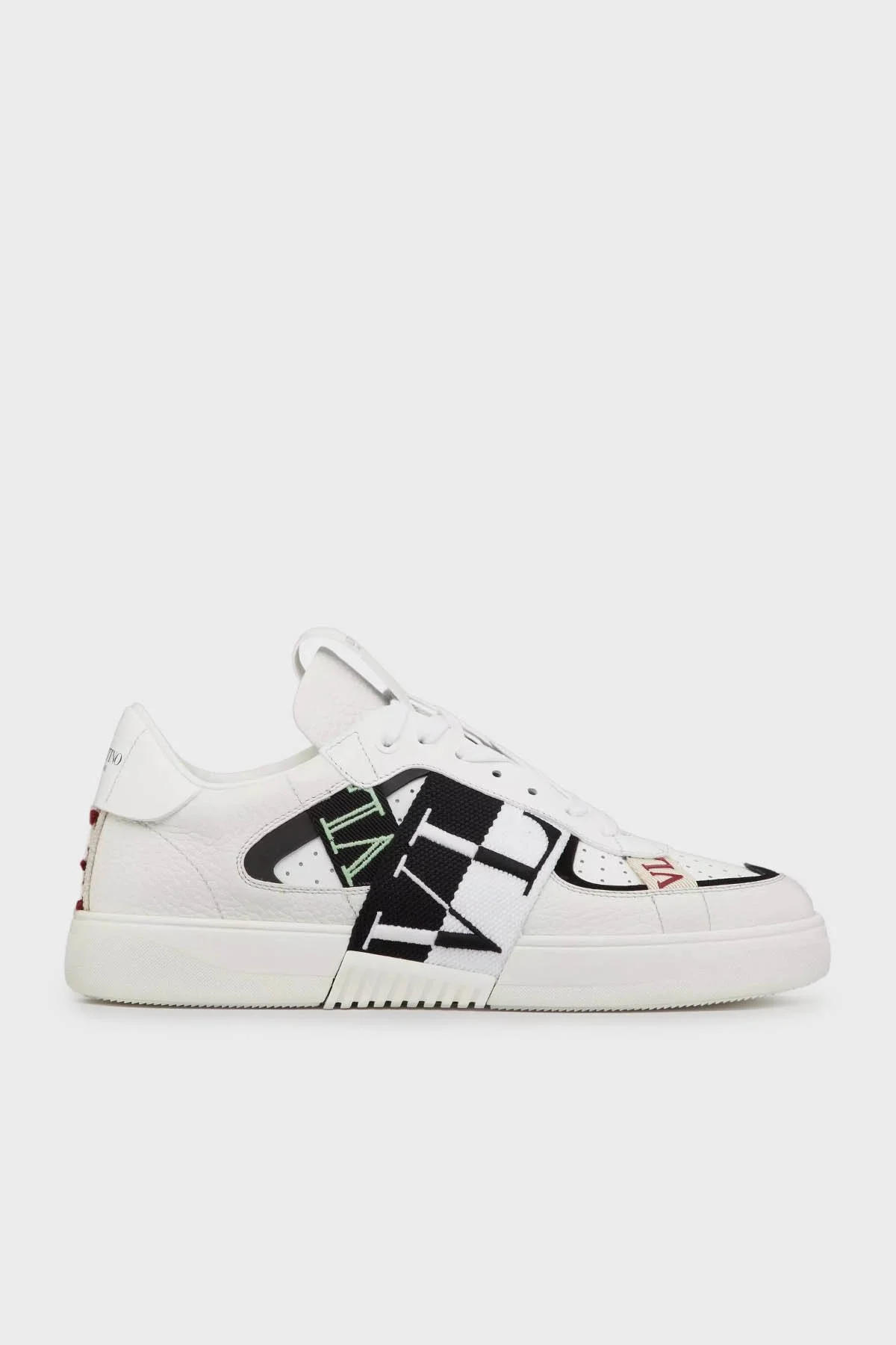 Valentino Garavani Logolu Deri Sneaker Erkek Ayakkabı 4Y2S0C58UVH YEA BEYAZ - 1