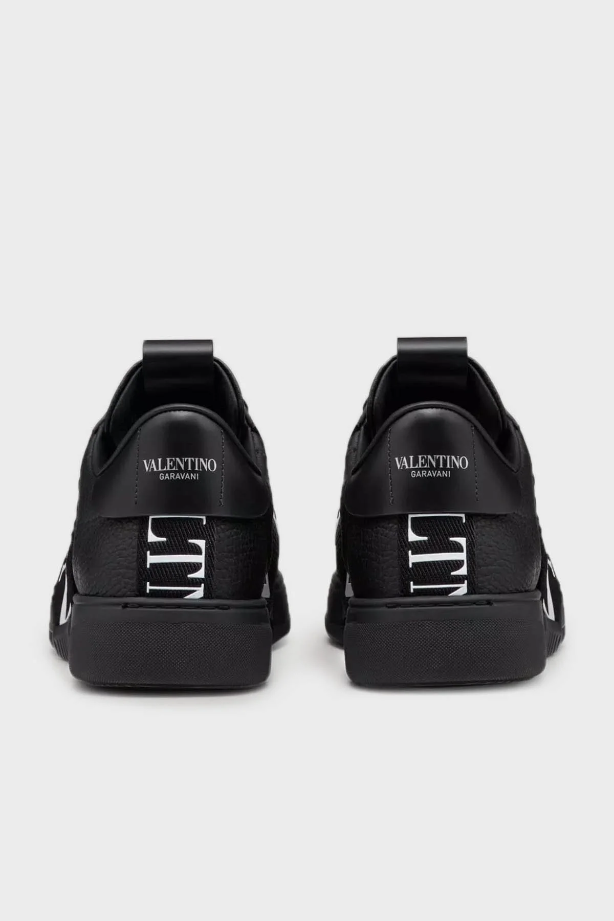 Valentino Garavani Logolu Deri Sneaker Erkek Ayakkabı 4Y2S0C58WRQ 0NO SİYAH - 4